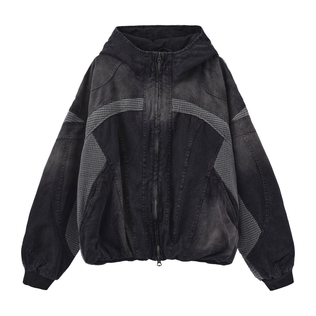 Nanostudio Vintage Wash Military Hooded Blouson (na2201)