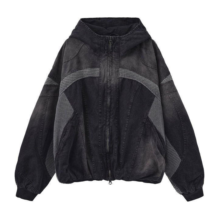 Nanostudio Vintage Wash Military Hooded Blouson (na2201)