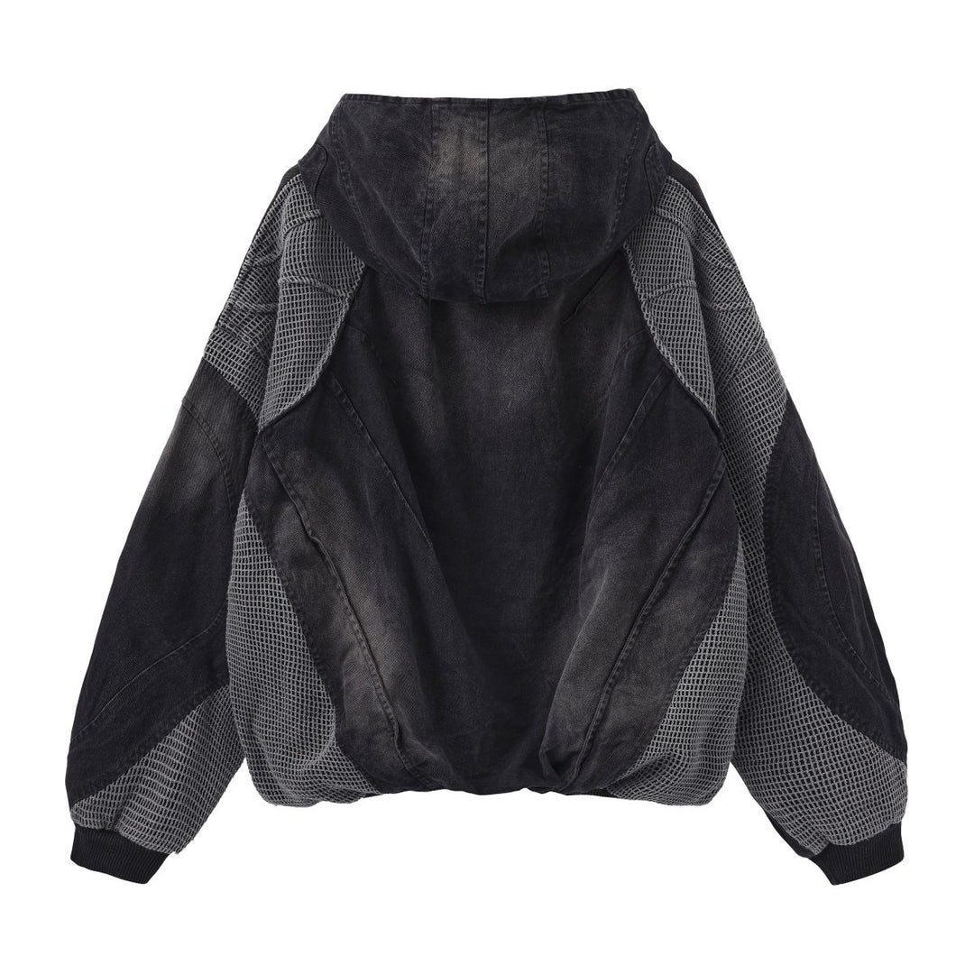 Nanostudio Vintage Wash Military Hooded Blouson (na2201)