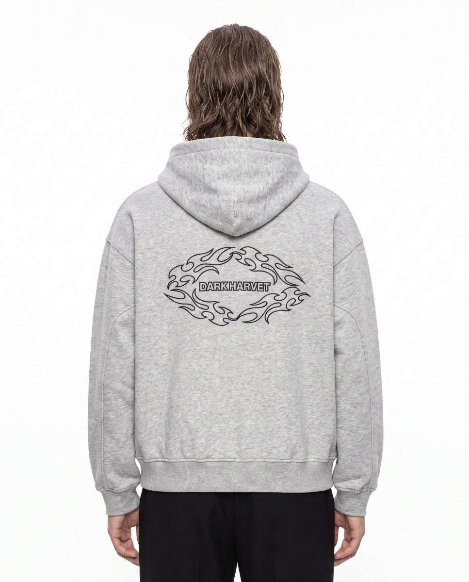 Military Zip Hoodie na3100