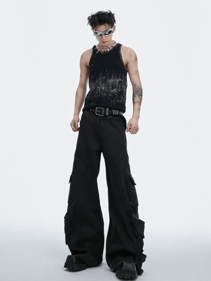 【CulturE】Slim undershirt sleeveless na1307
