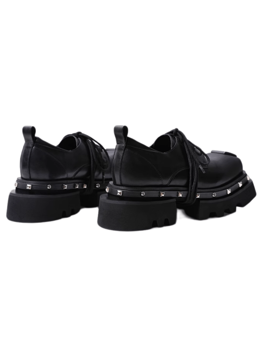 design square head derby shoes na1824