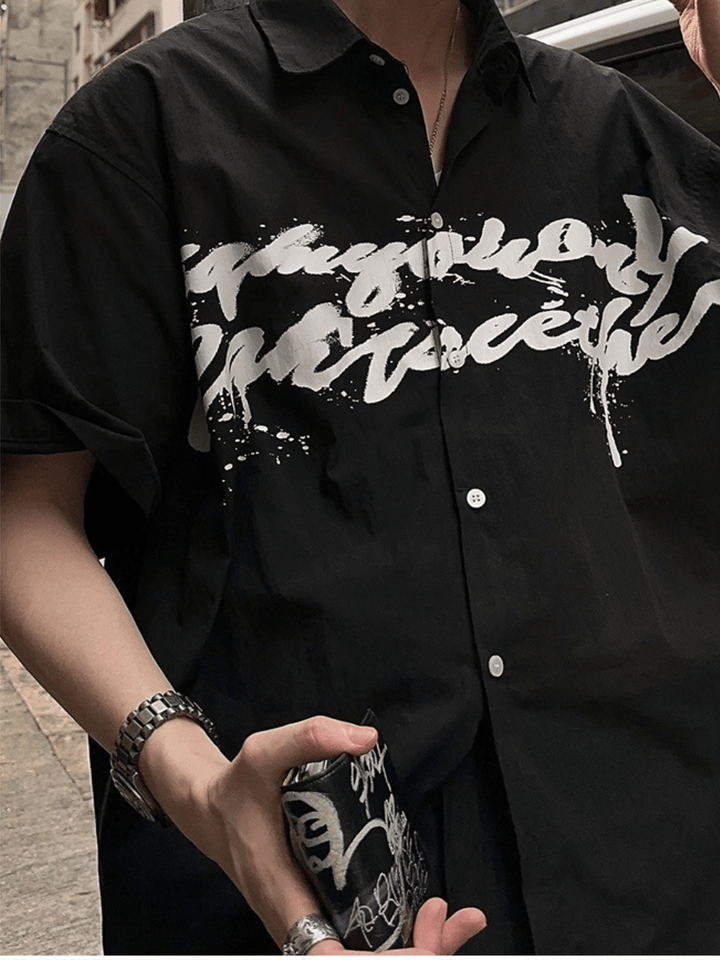 [JH HOMME] street loose shirt na1313