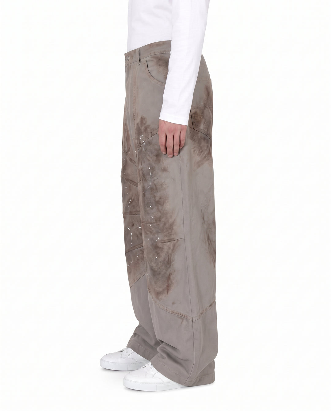 Splatter Wide Pants na3191