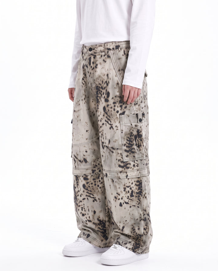 Splatter Cargo Pants na2975