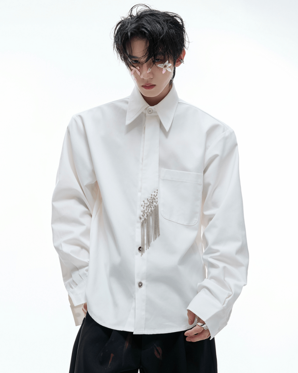 【ArguE CulturE】niche tie design shirt na2171