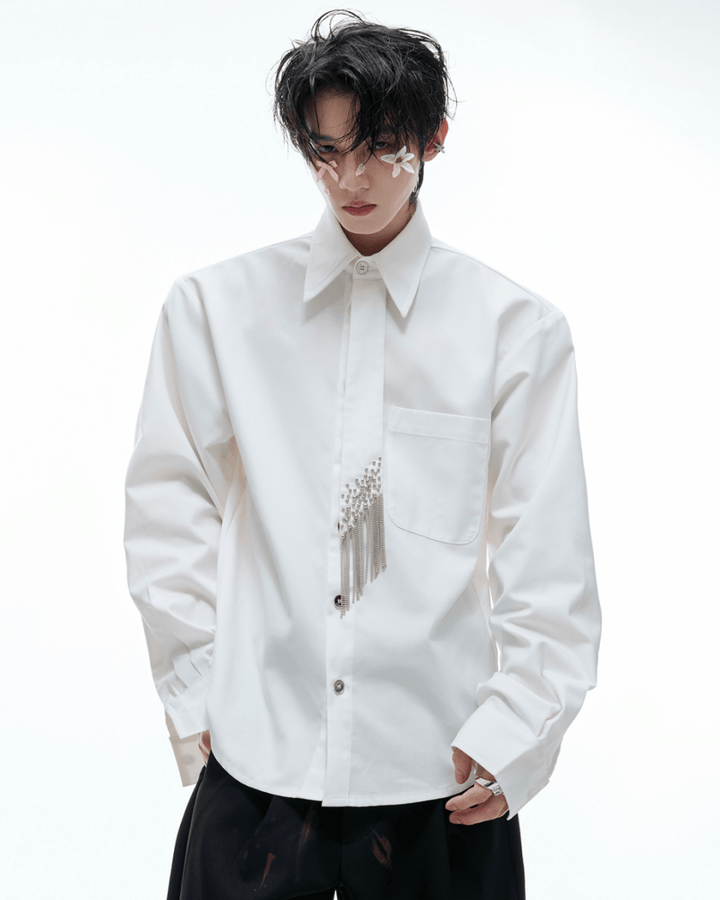 【ArguE CulturE】niche tie design shirt na2171