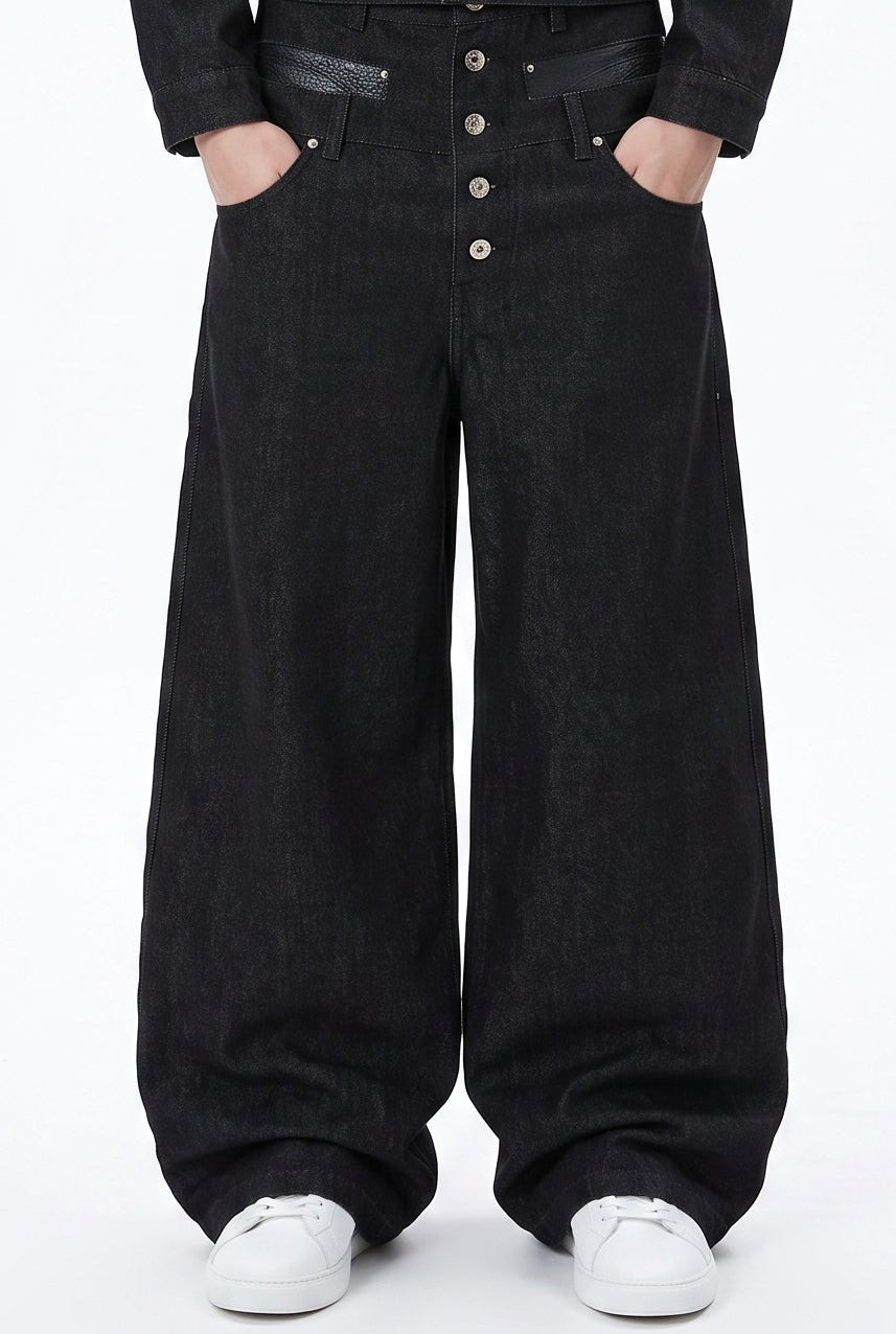 Black Denim Set na2769