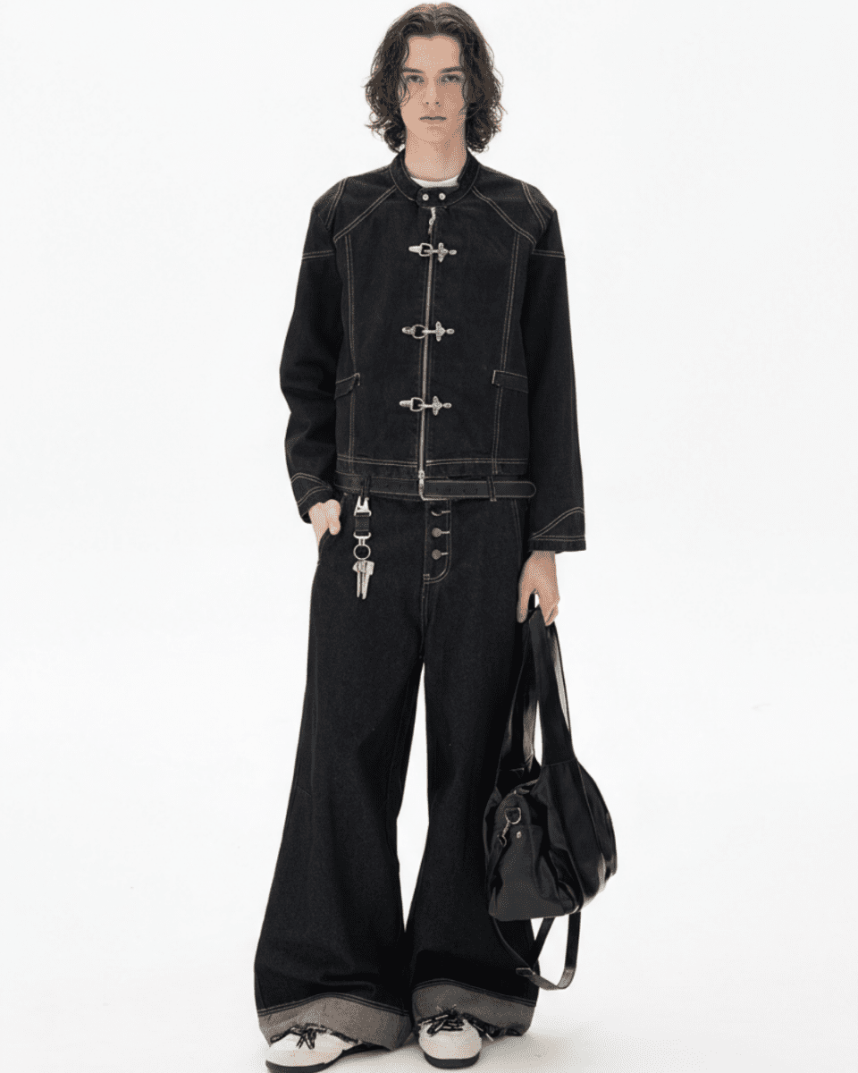 Toggle Archive Denim Jacket  na2312