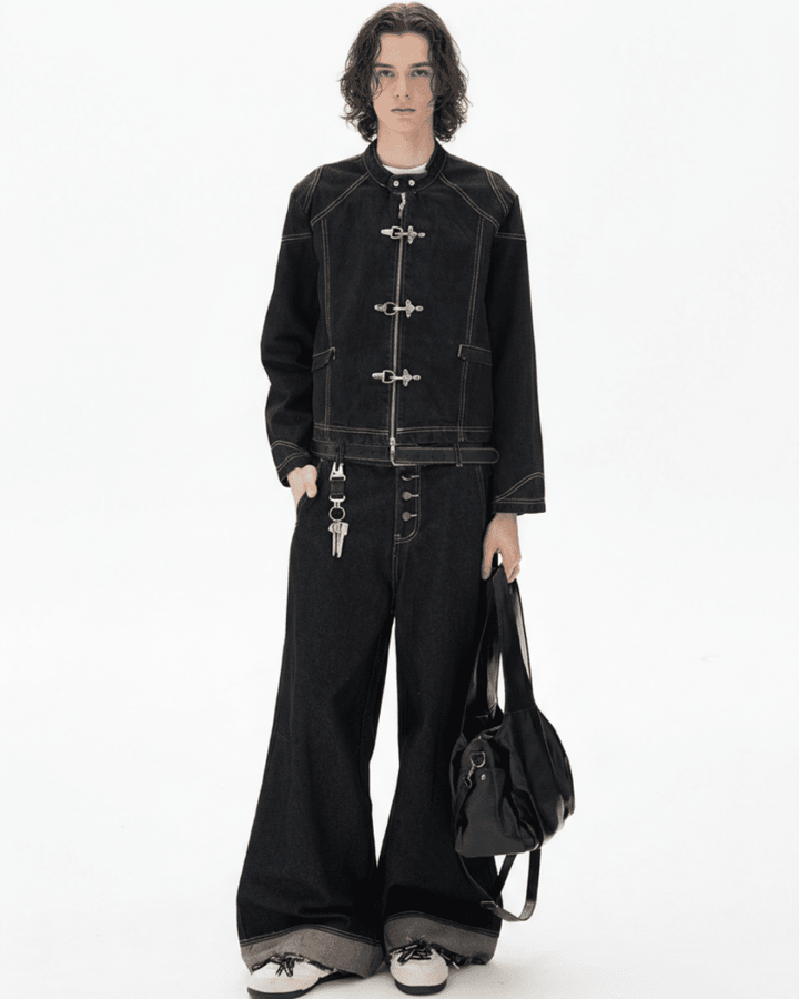 Toggle Archive Denim Jacket  na2312