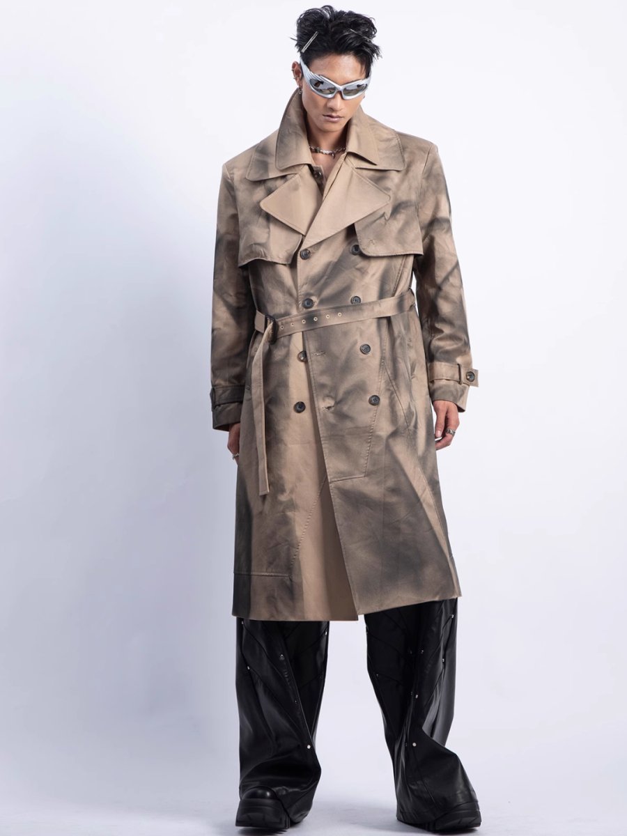 [PLAN1ONE] trench coat na1671