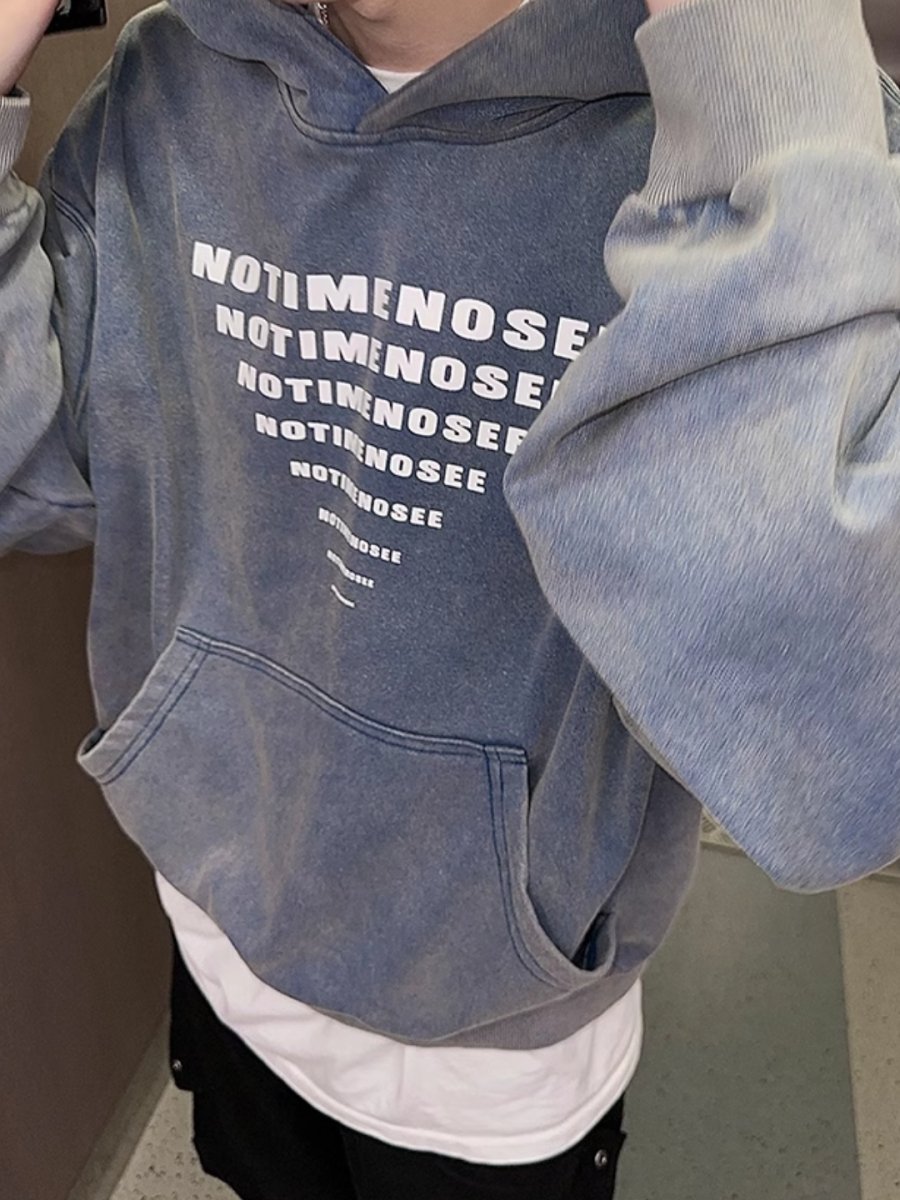 [JH HOMME] Heavyweight washed hooded na1483