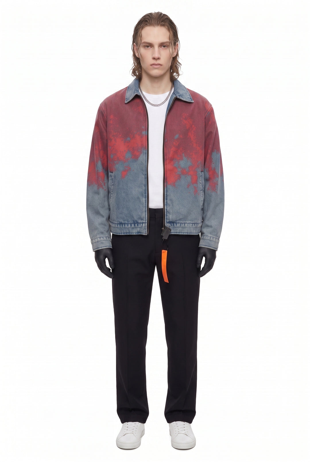 Gradient Denim Jacket na2807