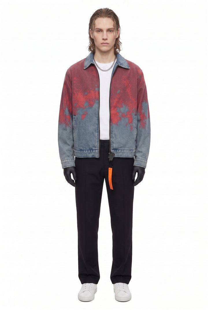 Gradient Denim Jacket na2807