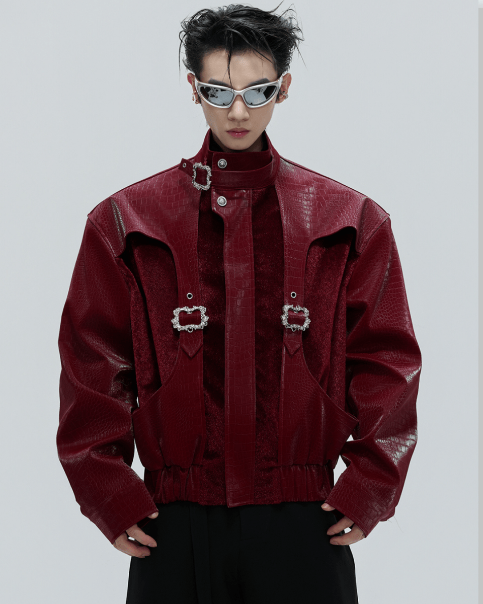 [ArguE CulturE] Crimson Royale Croc Jacket 2259
