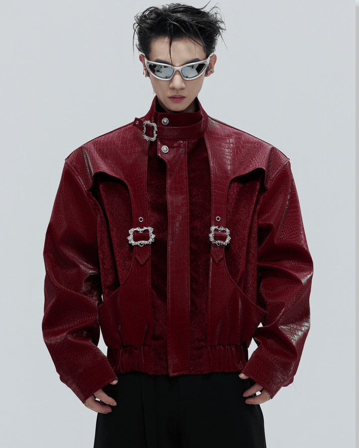 [ArguE CulturE] Crimson Royale Croc Jacket 2259