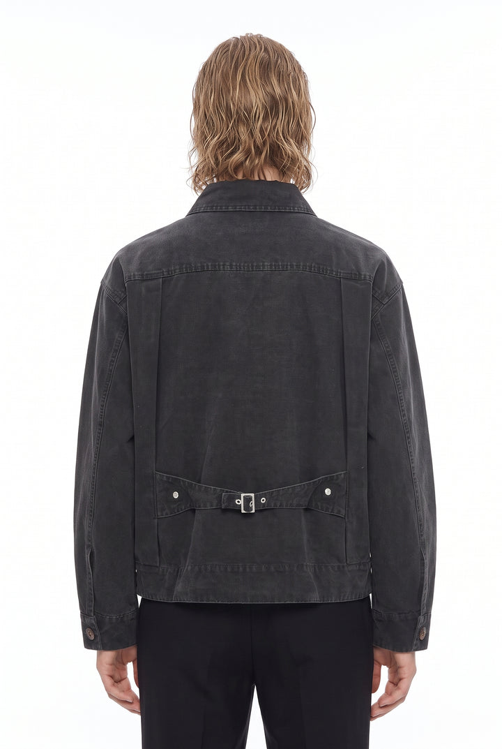 Washed Denim Jacket na2868