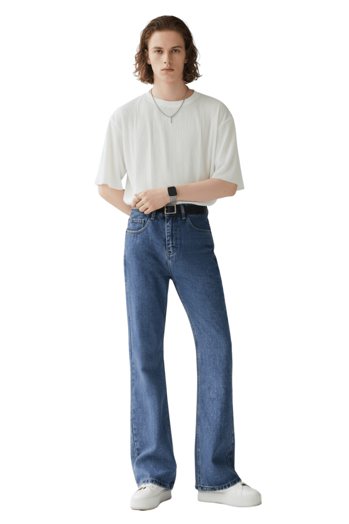 슬림 플레어 데님 진 na2427