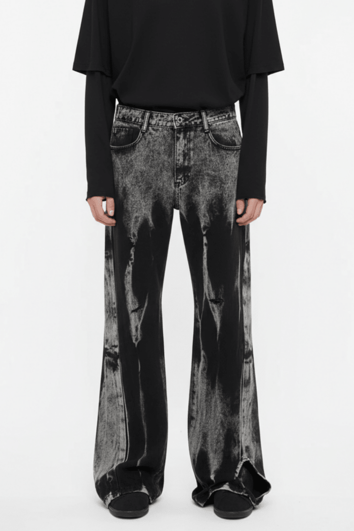 Gradient Wash Wide Flare  na2371