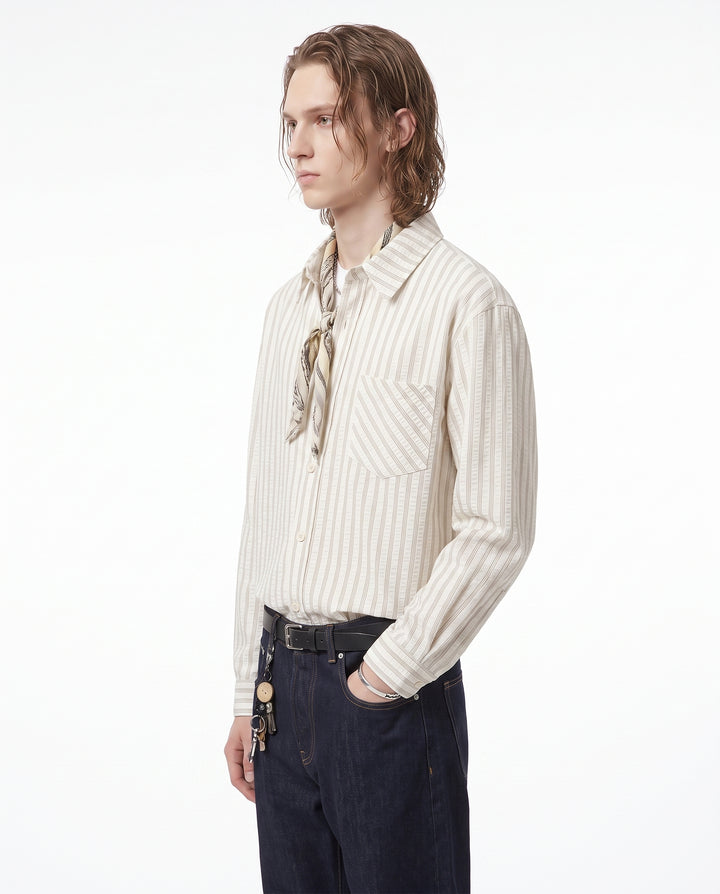Striped Casual Shirt na3015