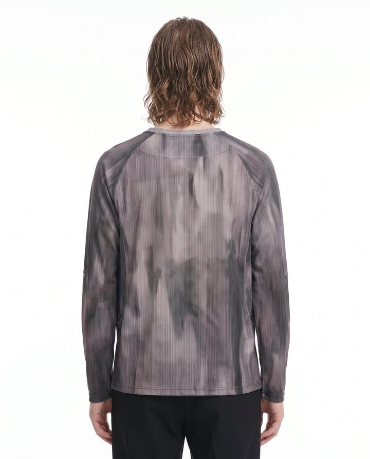 Printed Long-Sleeve Shirt NA3028