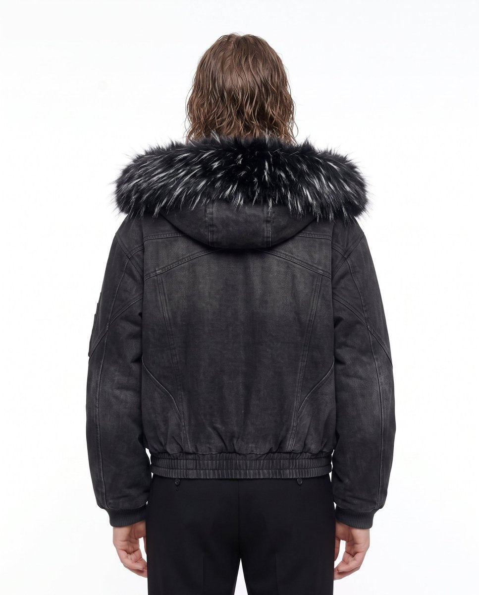 Hooded Bomber Jacket na3061