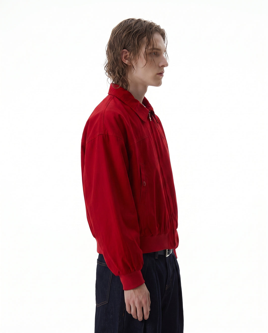 Red Zip Jacket na3011