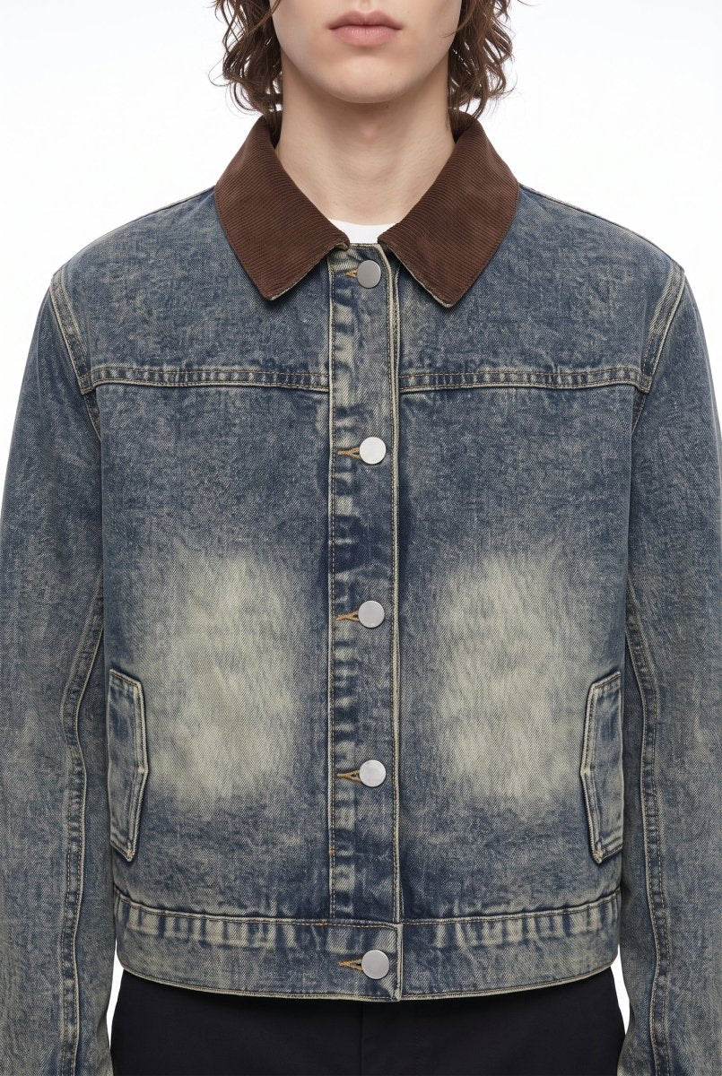 Corduroy Denim Jacket na2851