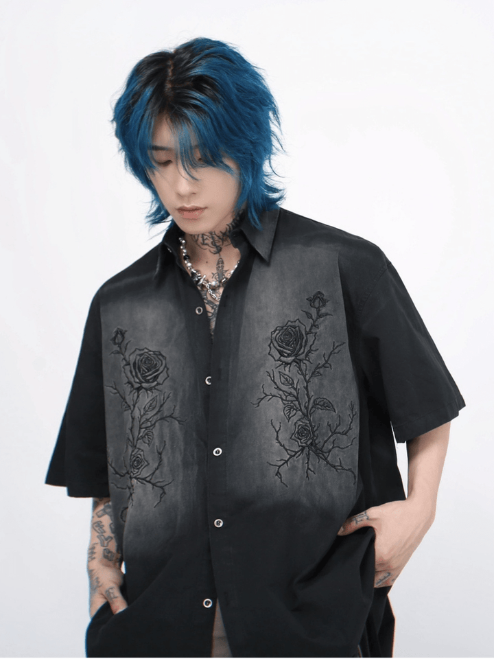 【Mz】trend design shirt  na1264