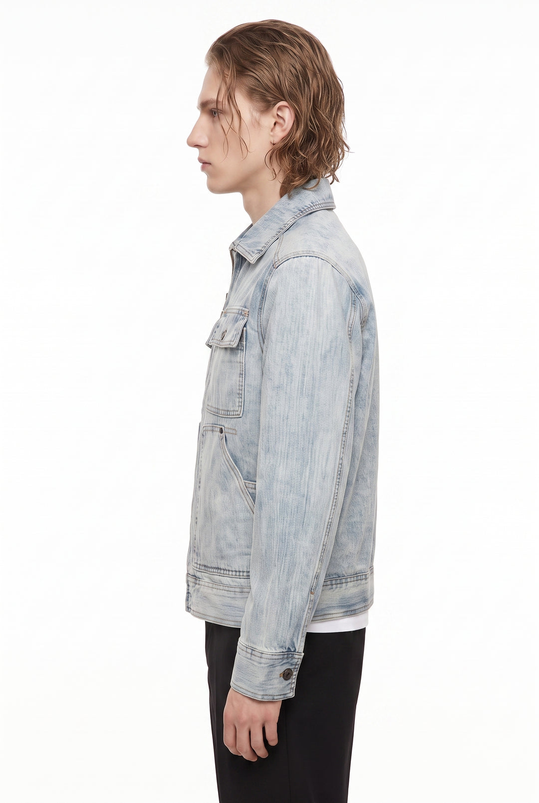 Washed Denim Jacket na2865