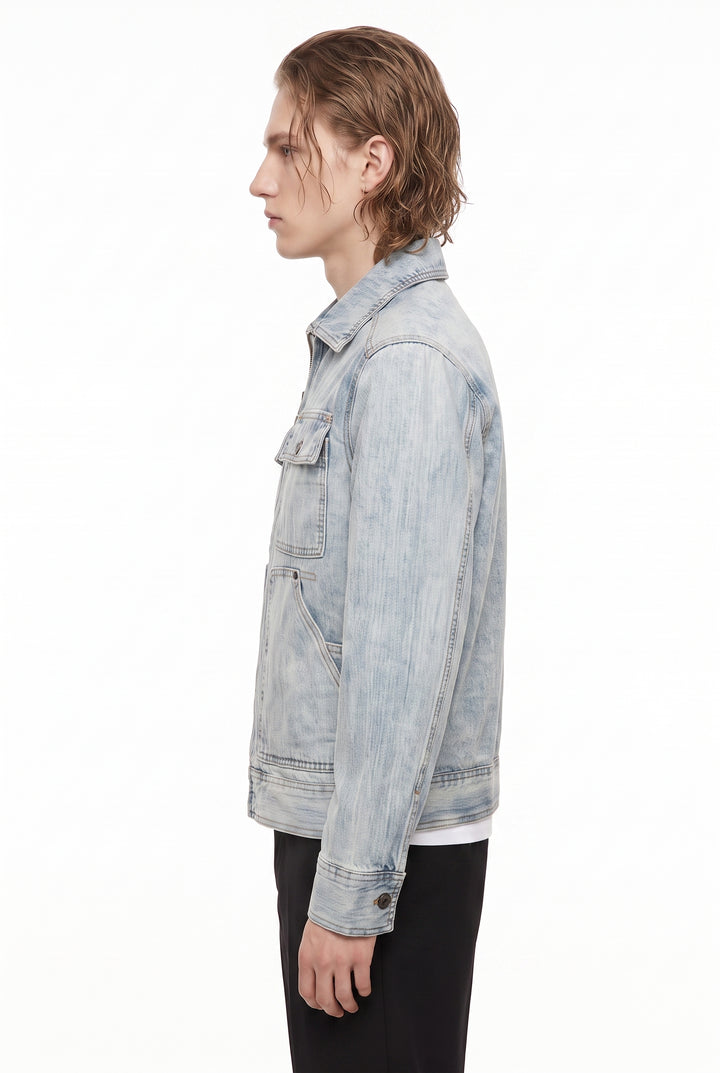 Washed Denim Jacket na2865