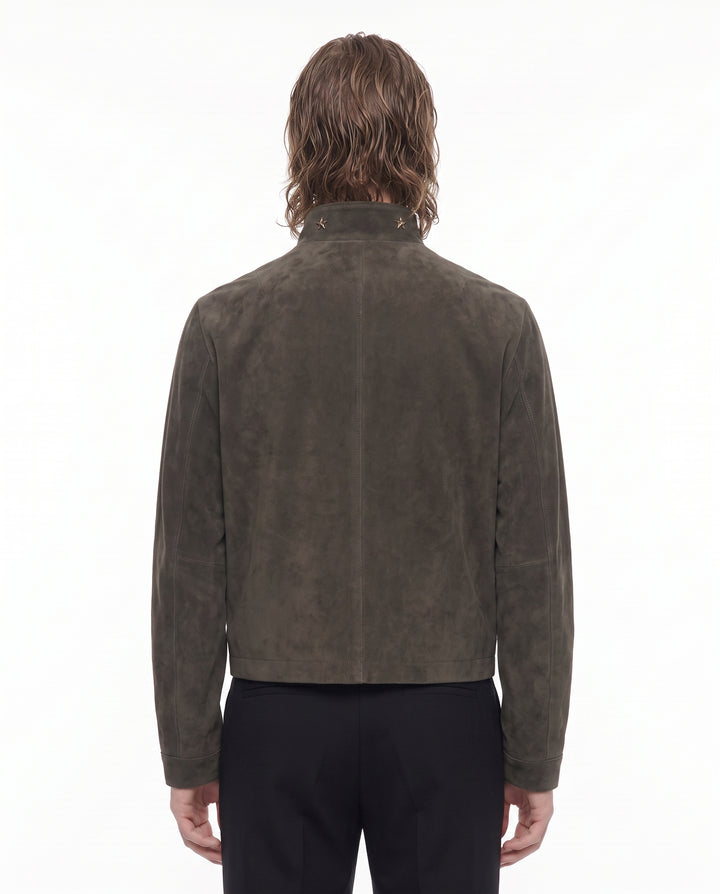Studded Military Jacket na2930