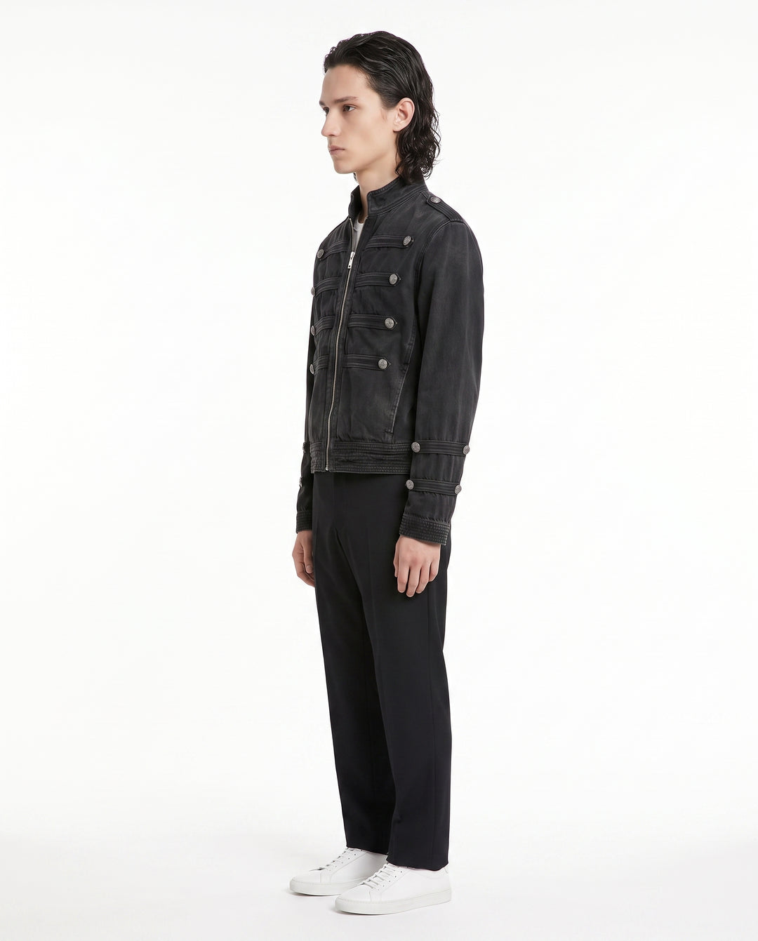 Military Denim Jacket na2923