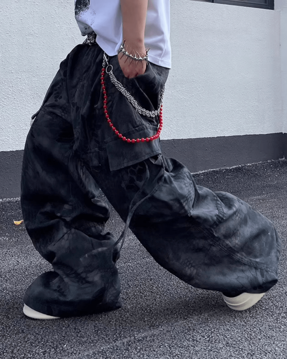 [DARKFOG] Camouflage Punk Pants na2037