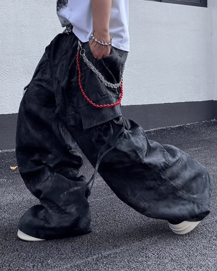 [DARKFOG] Camouflage Punk Pants na2037