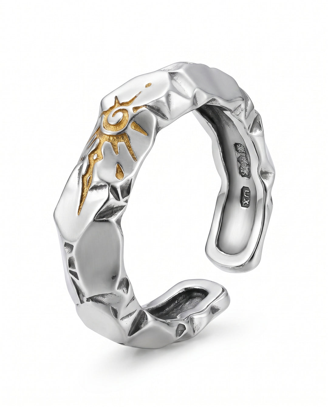 Sun Silver Ring na2939