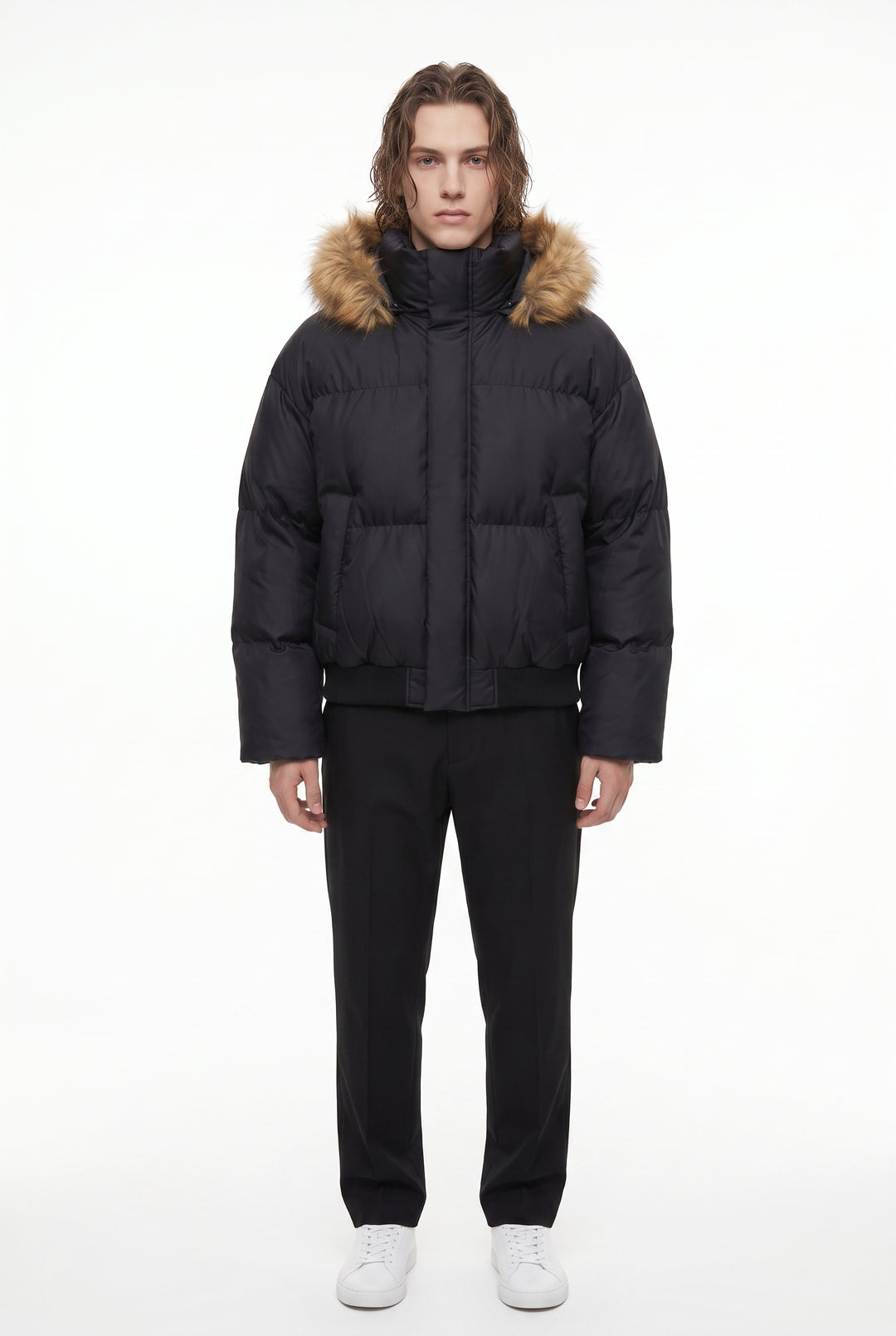 Fur Puffer Jacket na2838