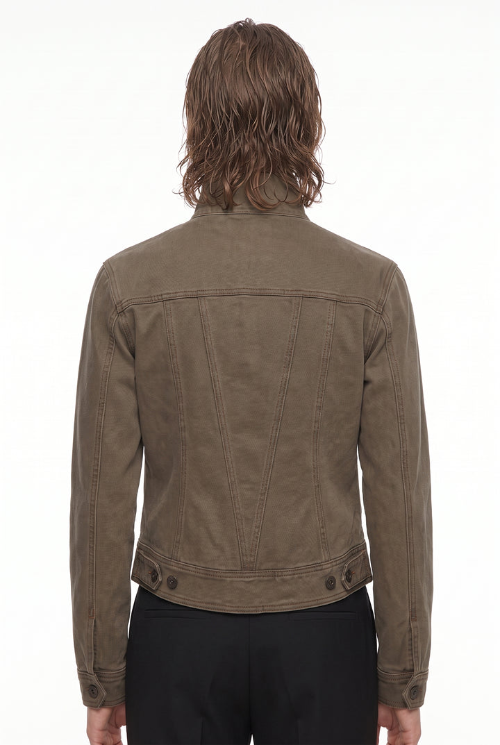 Stand Denim Jacket na2870