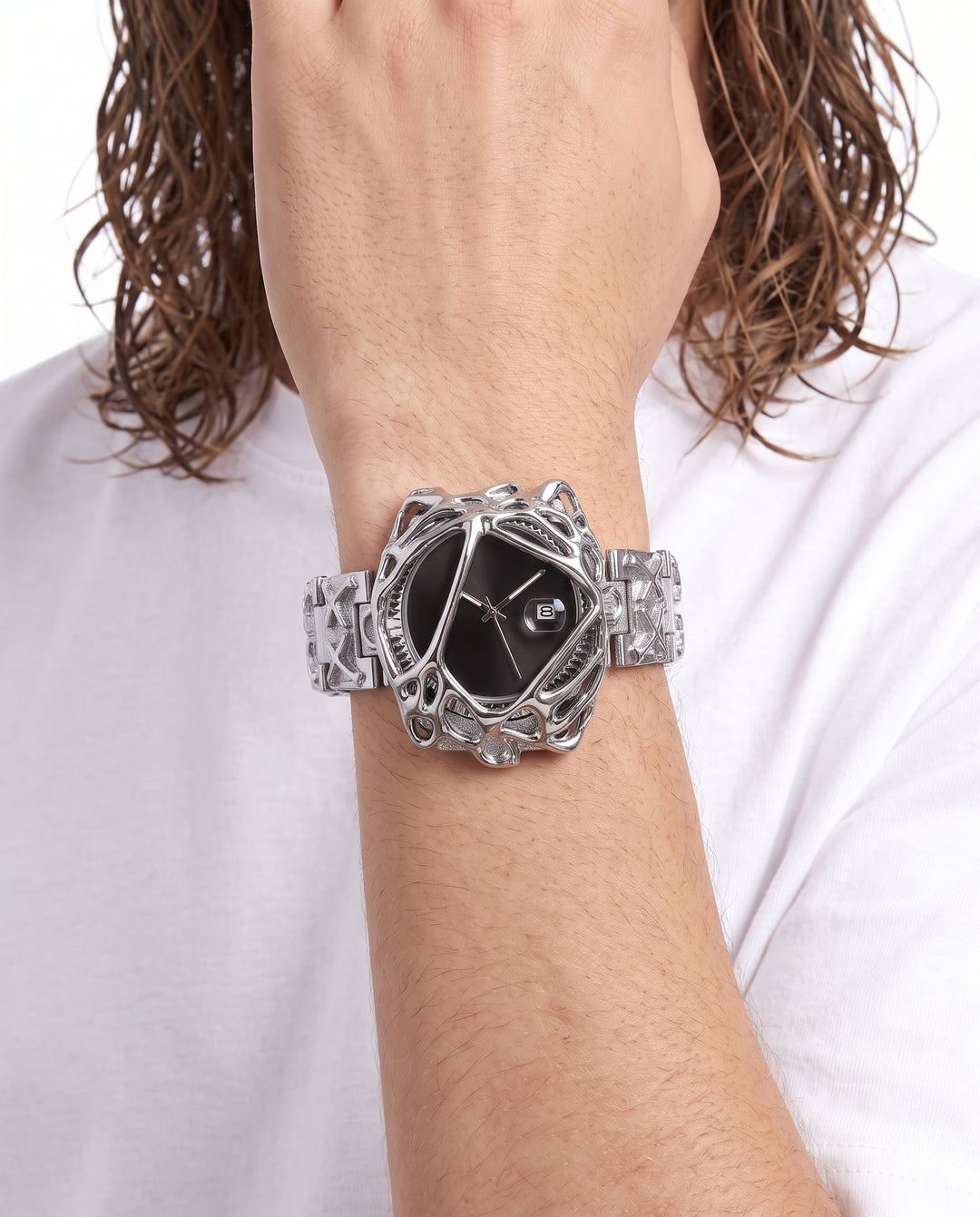 Futuristic Metal Watch na2912