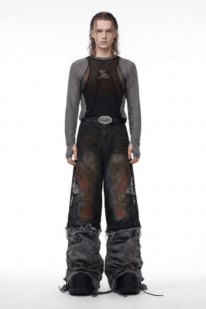 Obsidian Flame Denim  na2372