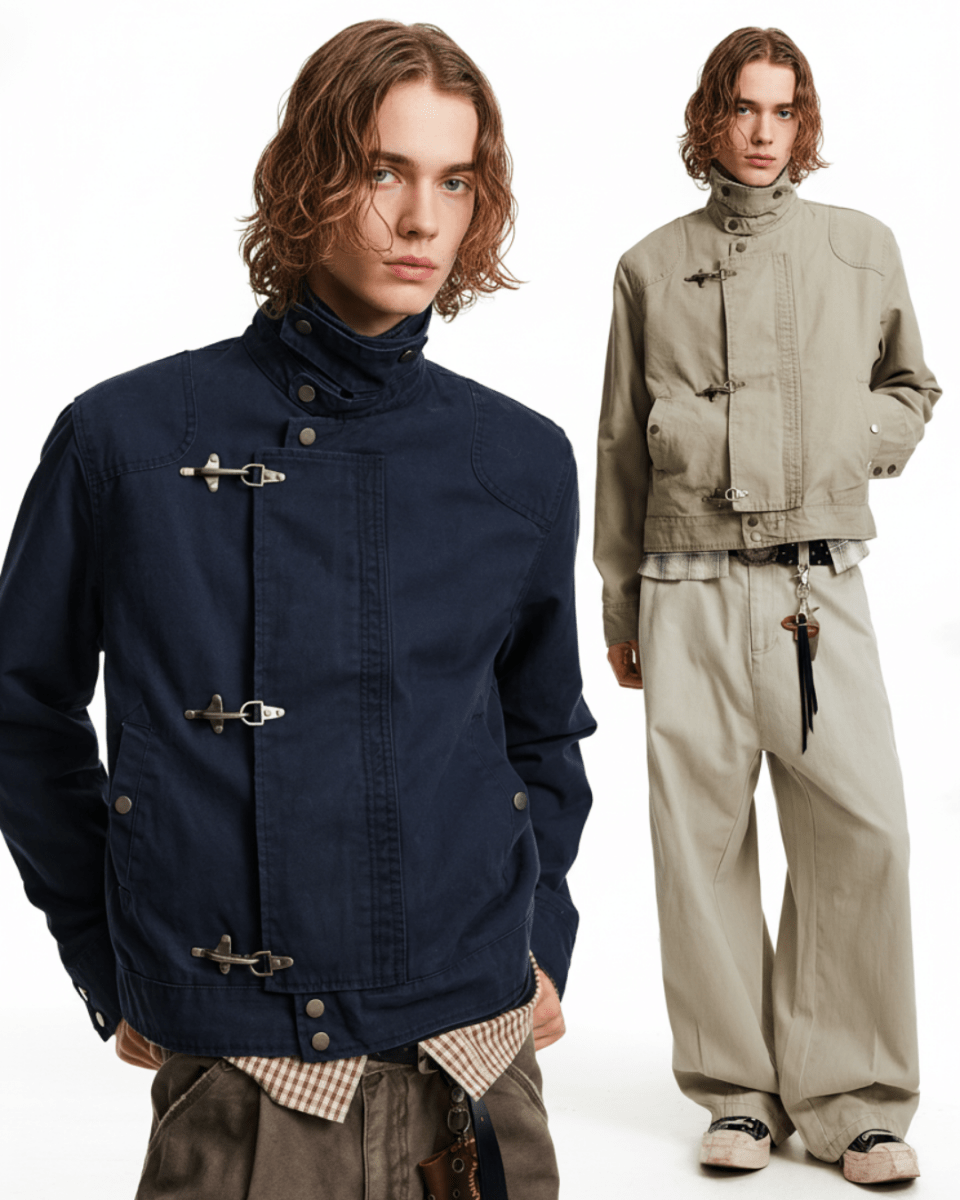 Asymmetry Tactical Toggle Jacket na2261