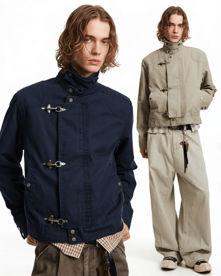 Asymmetry Tactical Toggle Jacket na2261