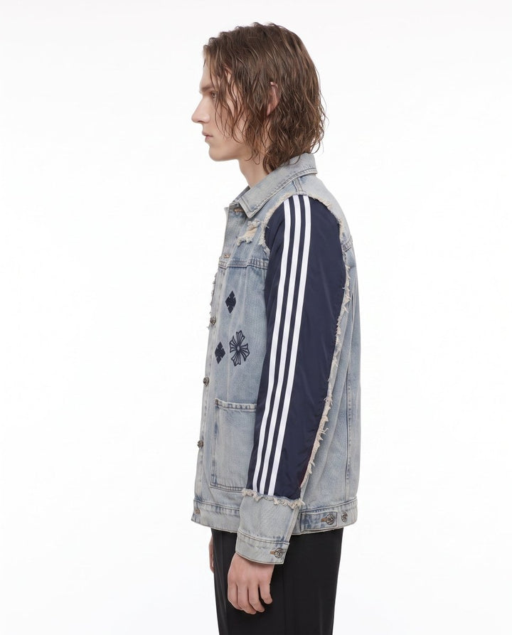 Patchwork Denim Jacket na3046