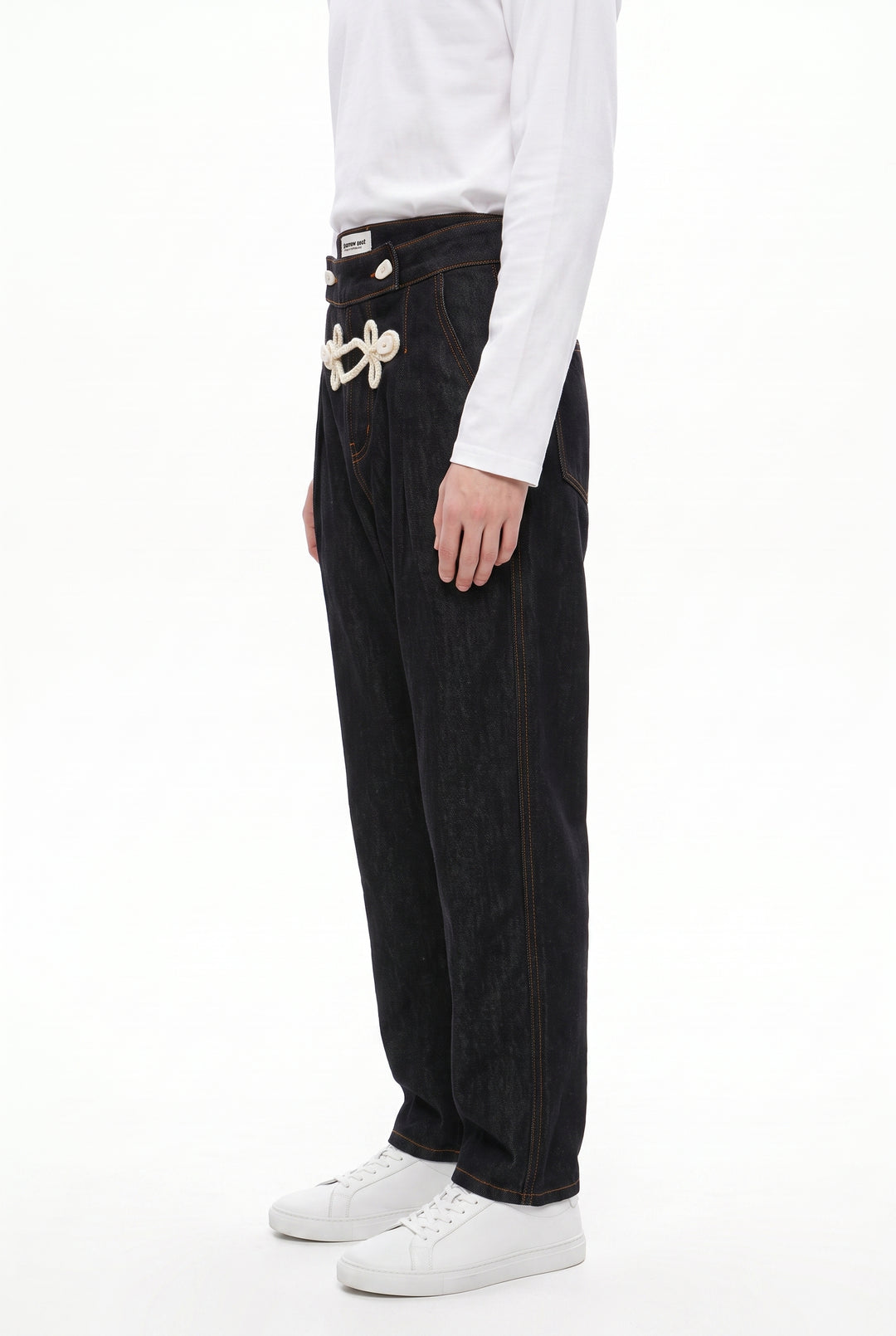Knot Wide Jeans na2872