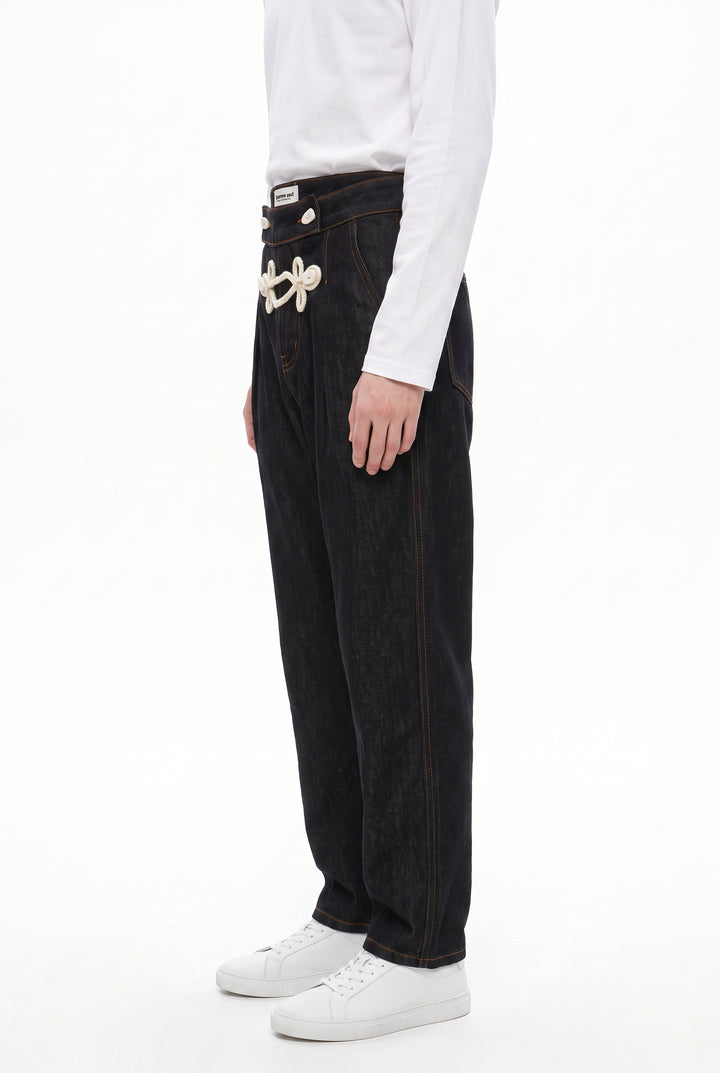 Knot Wide Jeans na2872
