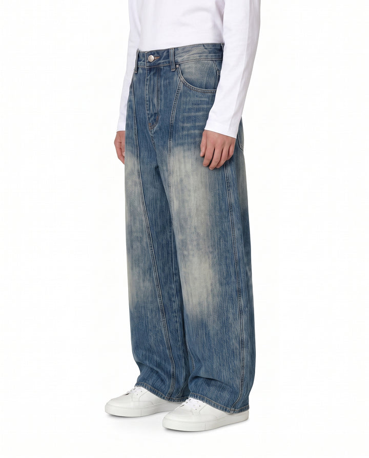 Wide Denim Pants na2972