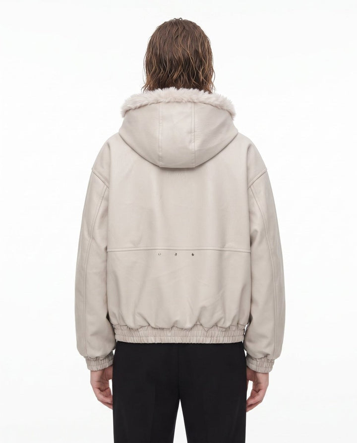 Fur Hooded Jacket na3063