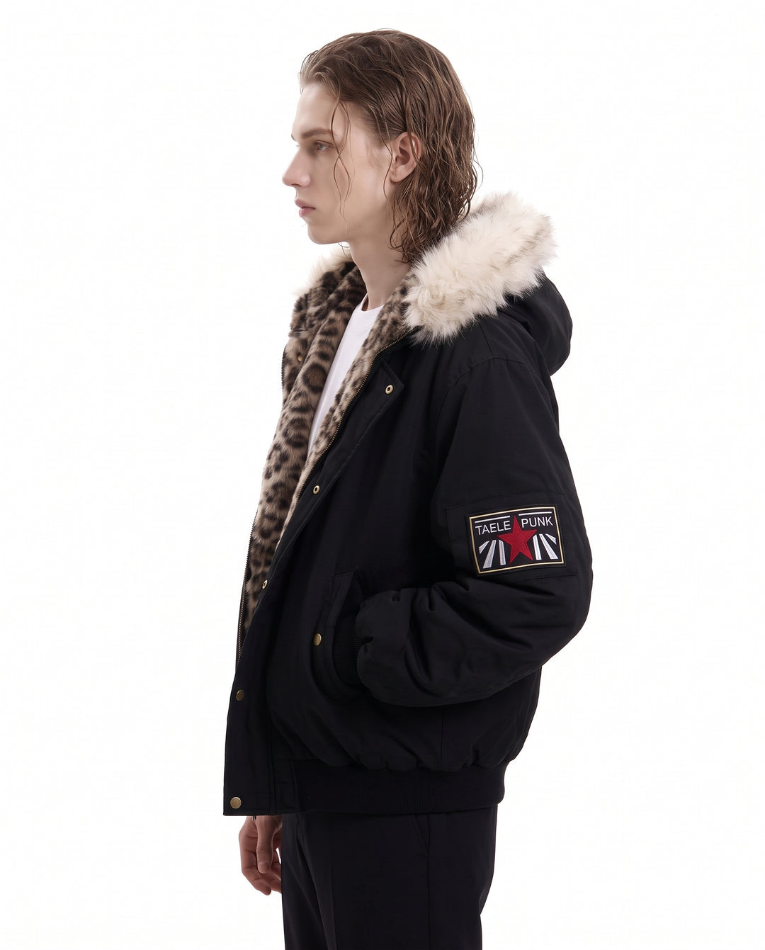 Fur Bomber Jacket na3169