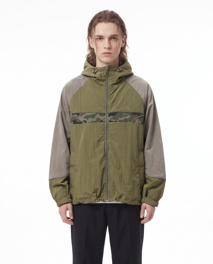 Hooded Windbreaker Jacket na3243