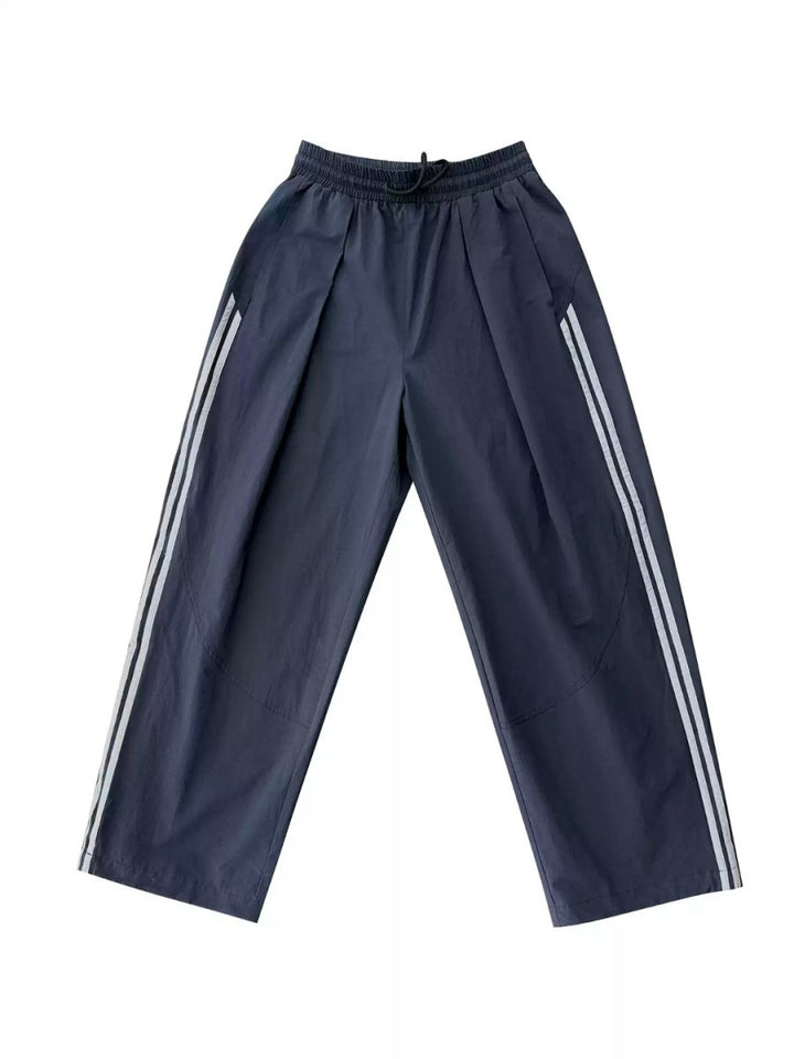 [Aurocean] Double Bar Nylon pants na1677 